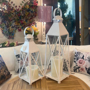White Outdoor Lantern Collection